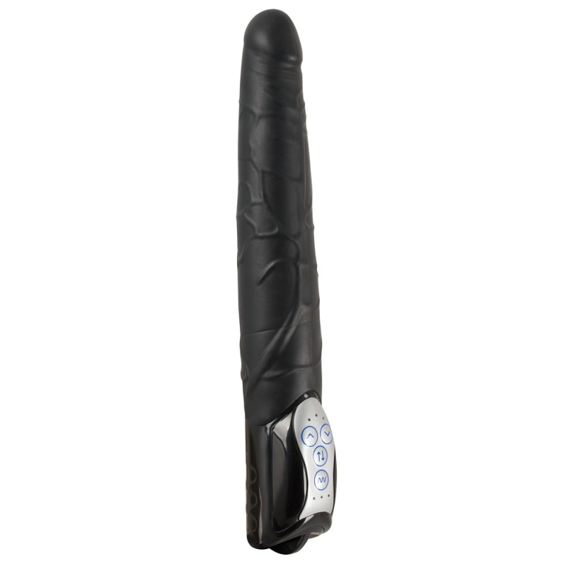 You2Toys Gode Va-et-Vient Black Push 19 x 4cm